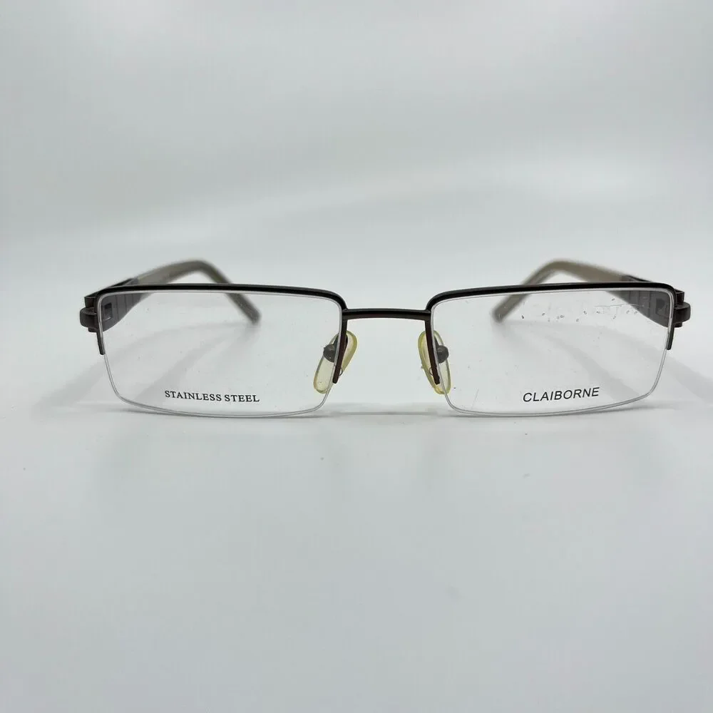 Claiborne Salesman Mens eyeglasses Frame Black‎ 0JUV 53-18-145 H6736